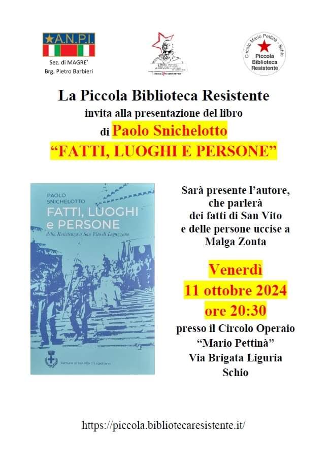 Snichelotto "Fatti, luoghi e persone" libro di Snichelotto